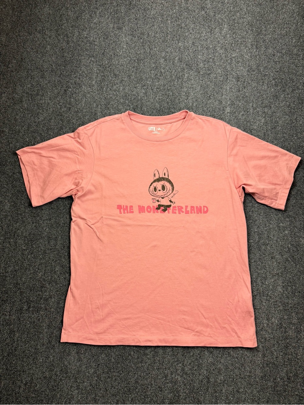 Uniqlo Kids Pink Monsterland Graphic Tee